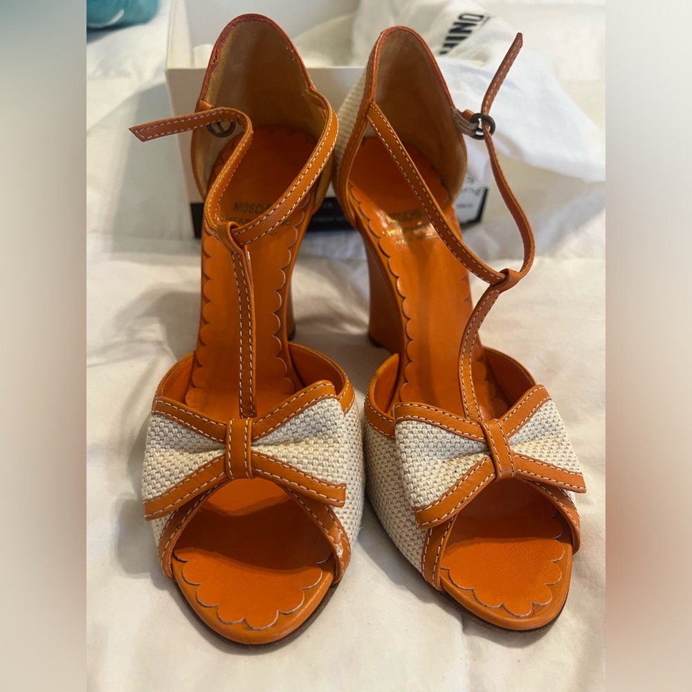 Moschino Wedges With Bow